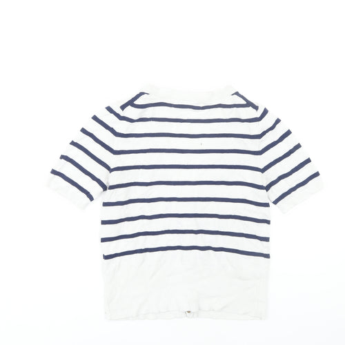 Amisu Women's Multicoloured Striped Cardigan XS