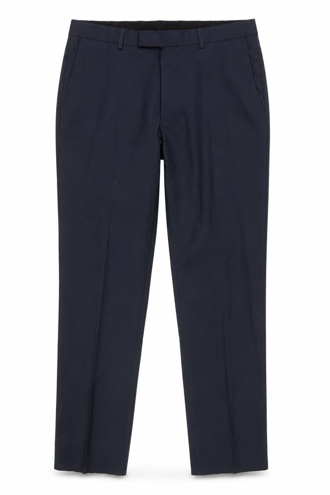 Front view of Blazer Men's Blue Dress Pants - Regular Fit