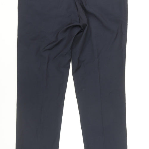 Blazer Men's Blue Dress Pants - Regular Fit