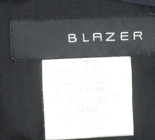 Blazer Men's Blue Dress Pants - Regular Fit