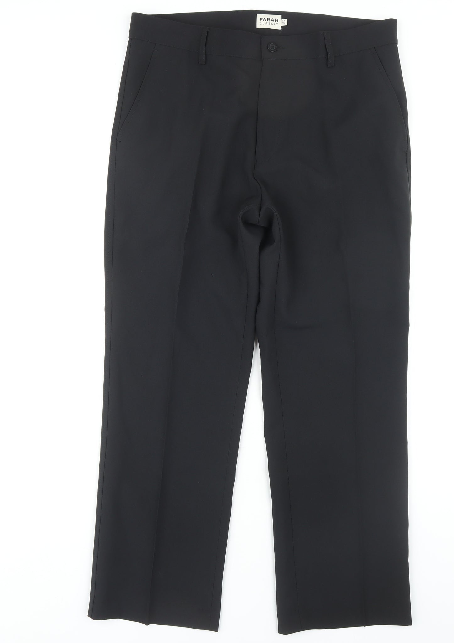 Farah Men's Black Dress Pants Size 34