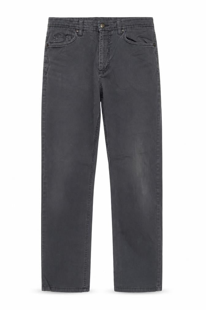 Front view of Marks & Spencer Men's Navy Trousers, size 32