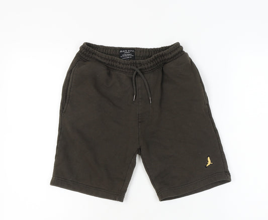 Brave Soul Men's Black XS Sweat Shorts
