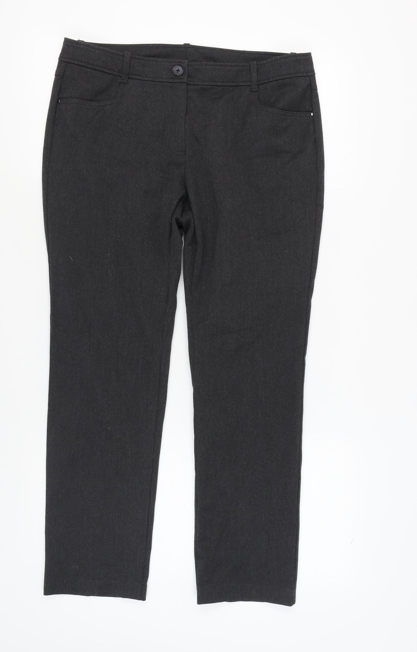 Marks and Spencer Women's Black Trousers UK 14
