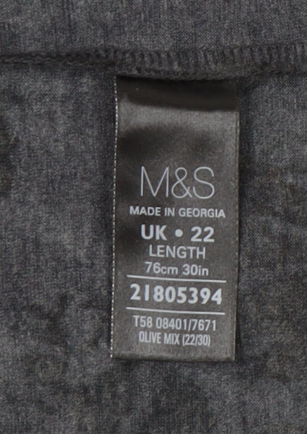 Marks and Spencer Women’s Floral A-Line Skirt, Size 22