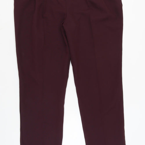 Afibel Women's Brown Trousers Size 22 Regular Fit