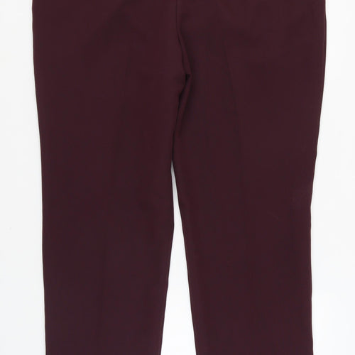 Afibel Women's Brown Trousers Size 22 Regular Fit