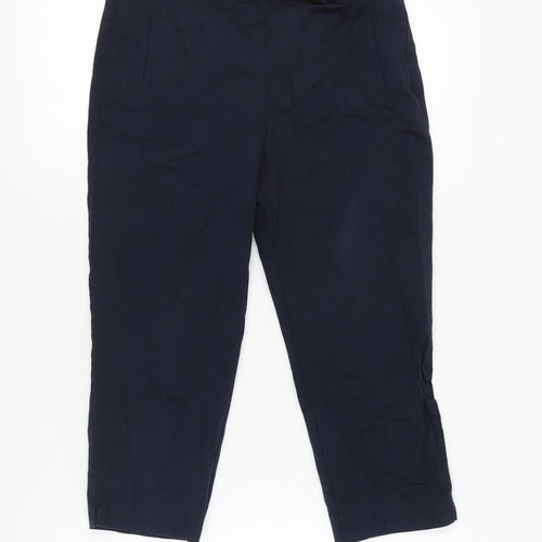 Marks and Spencer Women's Blue Trousers UK 12