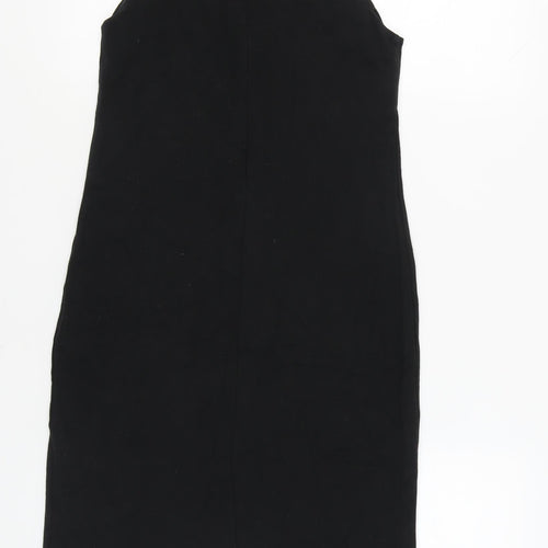Zara Women’s Black Sleeveless Sheath Dress M