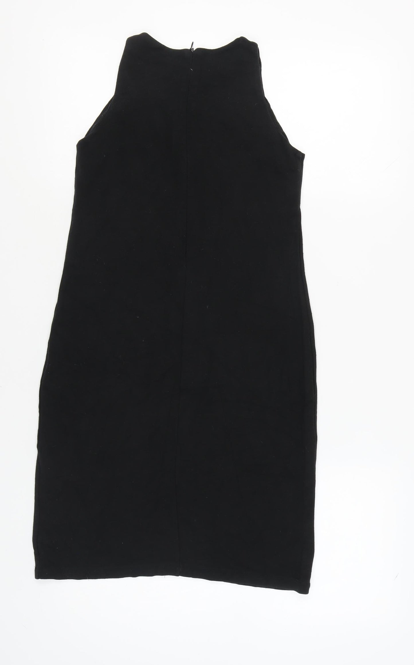 Zara Women’s Black Sleeveless Sheath Dress M