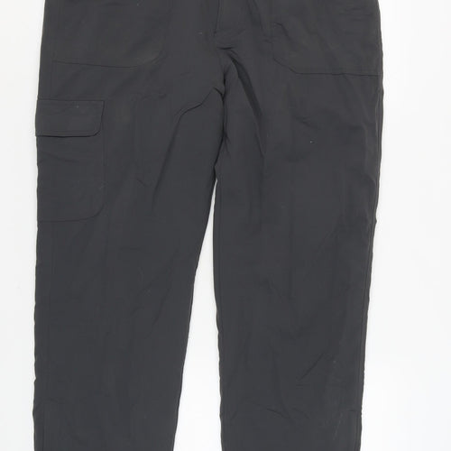 Hawkshead Men's Black Cargo Trousers 38R