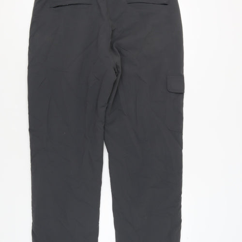 Hawkshead Men's Black Cargo Trousers 38R