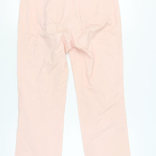 Jaeger Women's Pink Trousers Size 10 Straight Leg