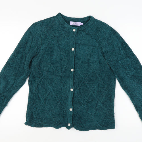 Honor Millburn Women's Green Cardigan, Size S