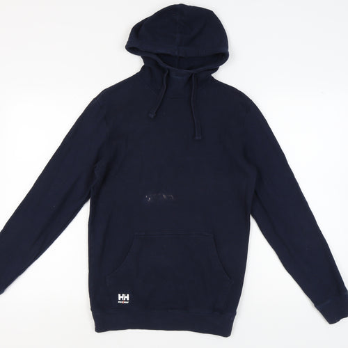 Helly Hansen Unisex Navy Hoodie, S, Cotton Pullover