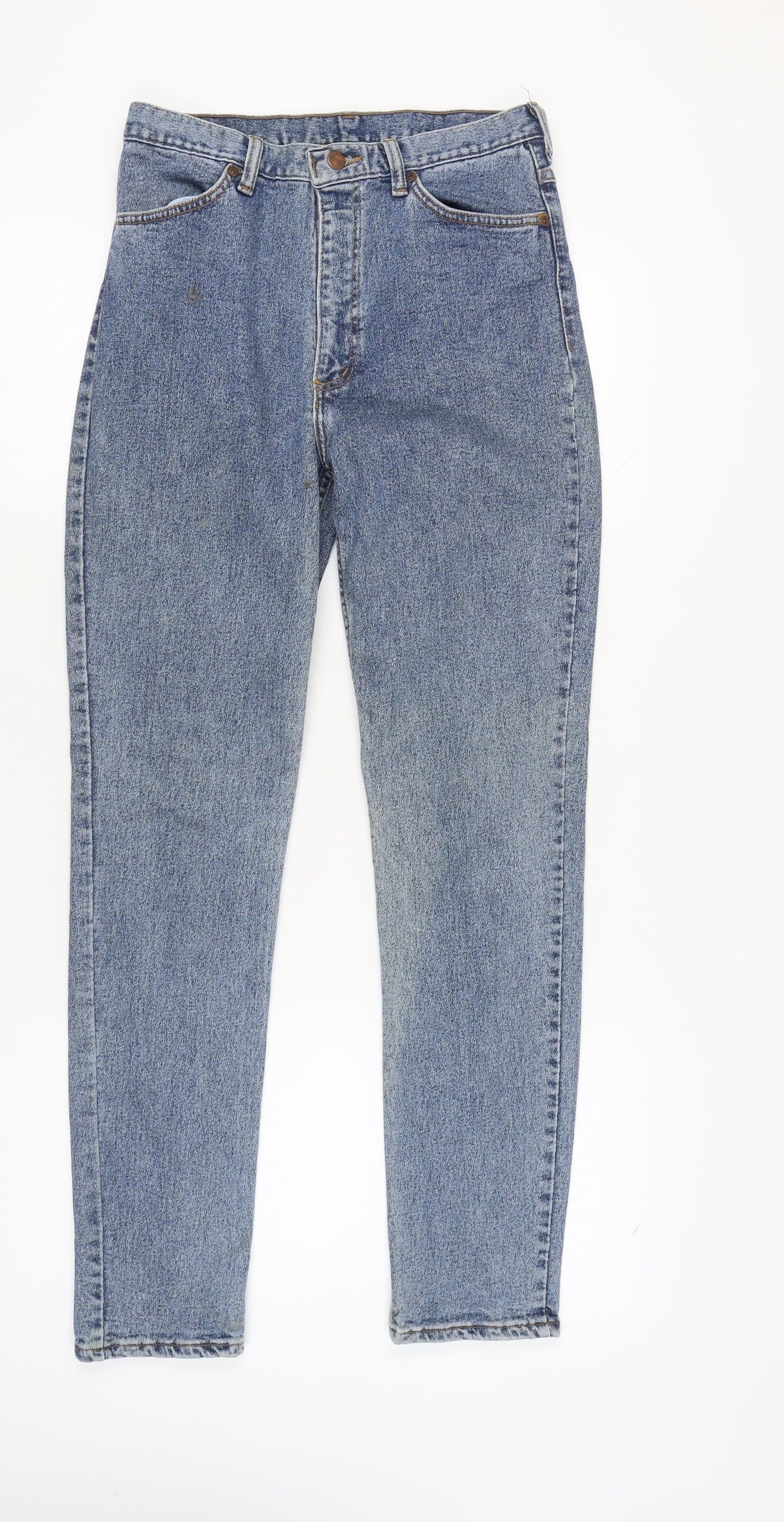Wrangler Women's Blue Straight Jeans, Size 16