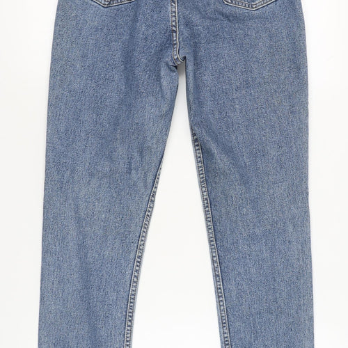 Wrangler Women's Blue Straight Jeans, Size 16