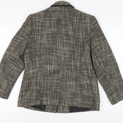 Eastex Women's Multicoloured Plaid Suit Jacket Size 12
