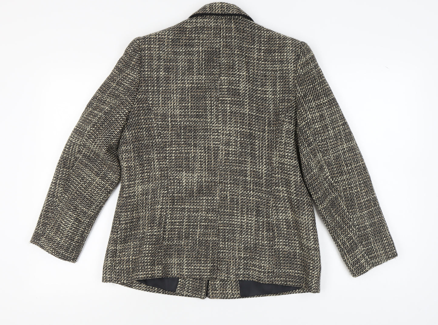 Eastex Women's Multicoloured Plaid Suit Jacket Size 12