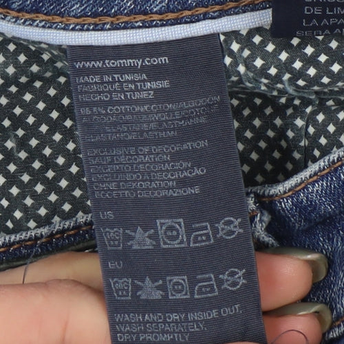 Tommy Hilfiger Women's Blue Straight Jeans, Size 4