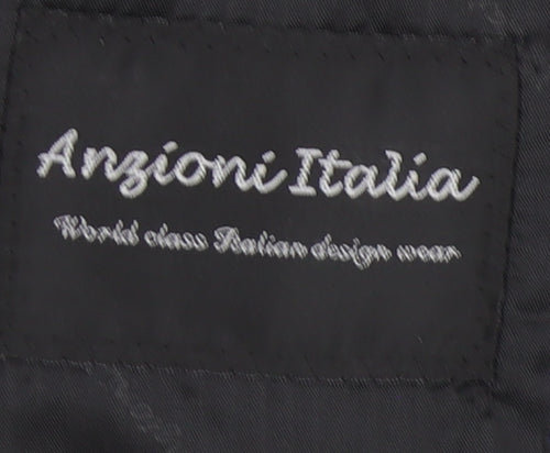 Argioni Italia Men's Blue Blazer, Size 42, Two-Button