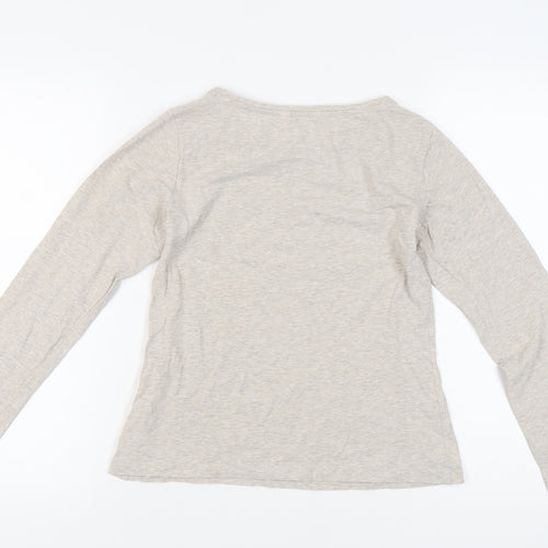Seasalt Beige Women's Long Sleeve T-Shirt - UK 10