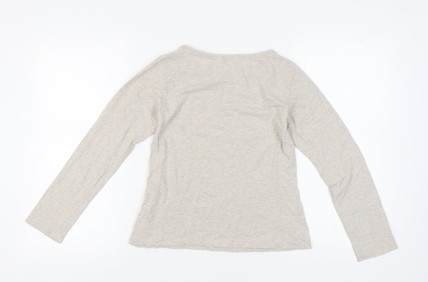 Seasalt Beige Women's Long Sleeve T-Shirt - UK 10