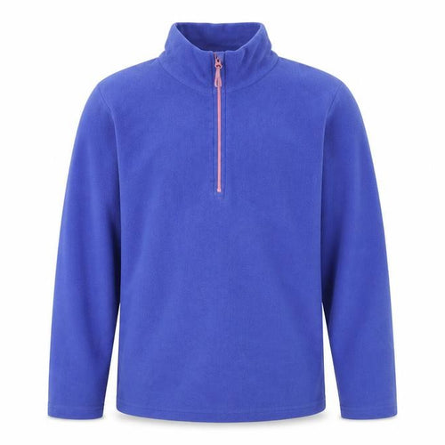 Mountain Warehouse Boys Blue Fleece 1/4 Zip Sweatshirt 13 Years