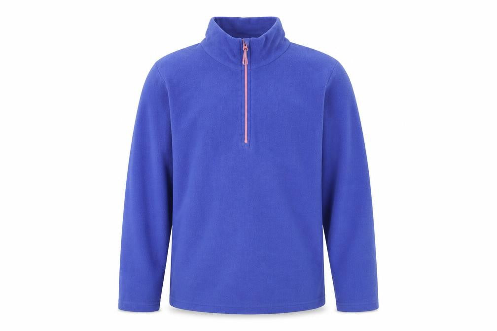 Mountain Warehouse Boys Blue Fleece 1/4 Zip Sweatshirt 13 Years