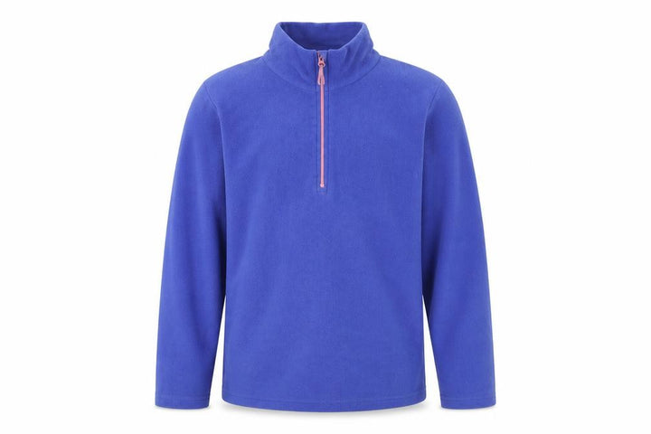 Mountain Warehouse Boys Blue Fleece 1/4 Zip Sweatshirt 13 Years