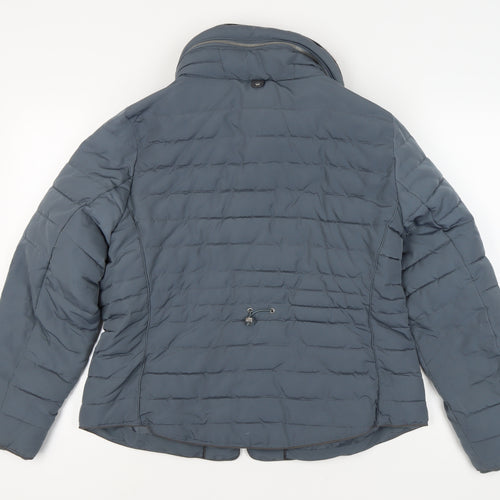 Marks and Spencer Women's Blue Puffer Jacket Size 18