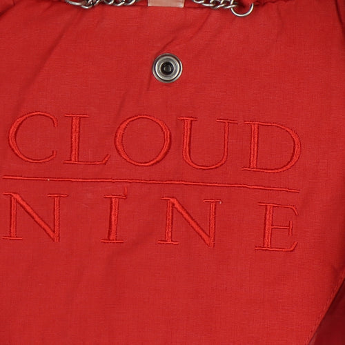 Cloud Nine Red Women's Hooded Jacket Size S