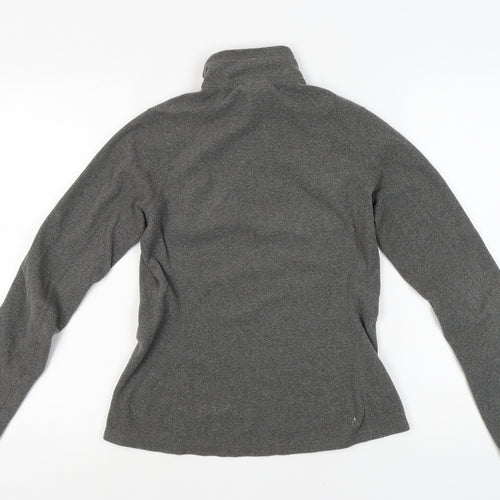 The North Face Women's Grey XS 1/4 Zip Fleece Sweatshirt