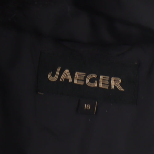 Jaeger Women's Black Puffer Jacket Size 18