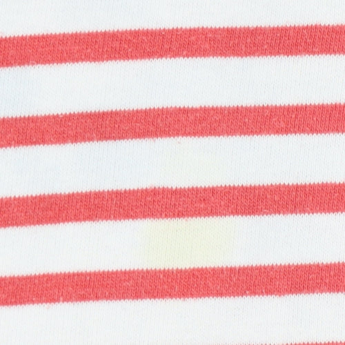 Joule Women's XS Red Striped Boat Neck Sweatshirt