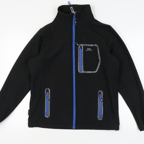 Trespass Men's Black Soft Shell Jacket, Size S, Casual Hiking