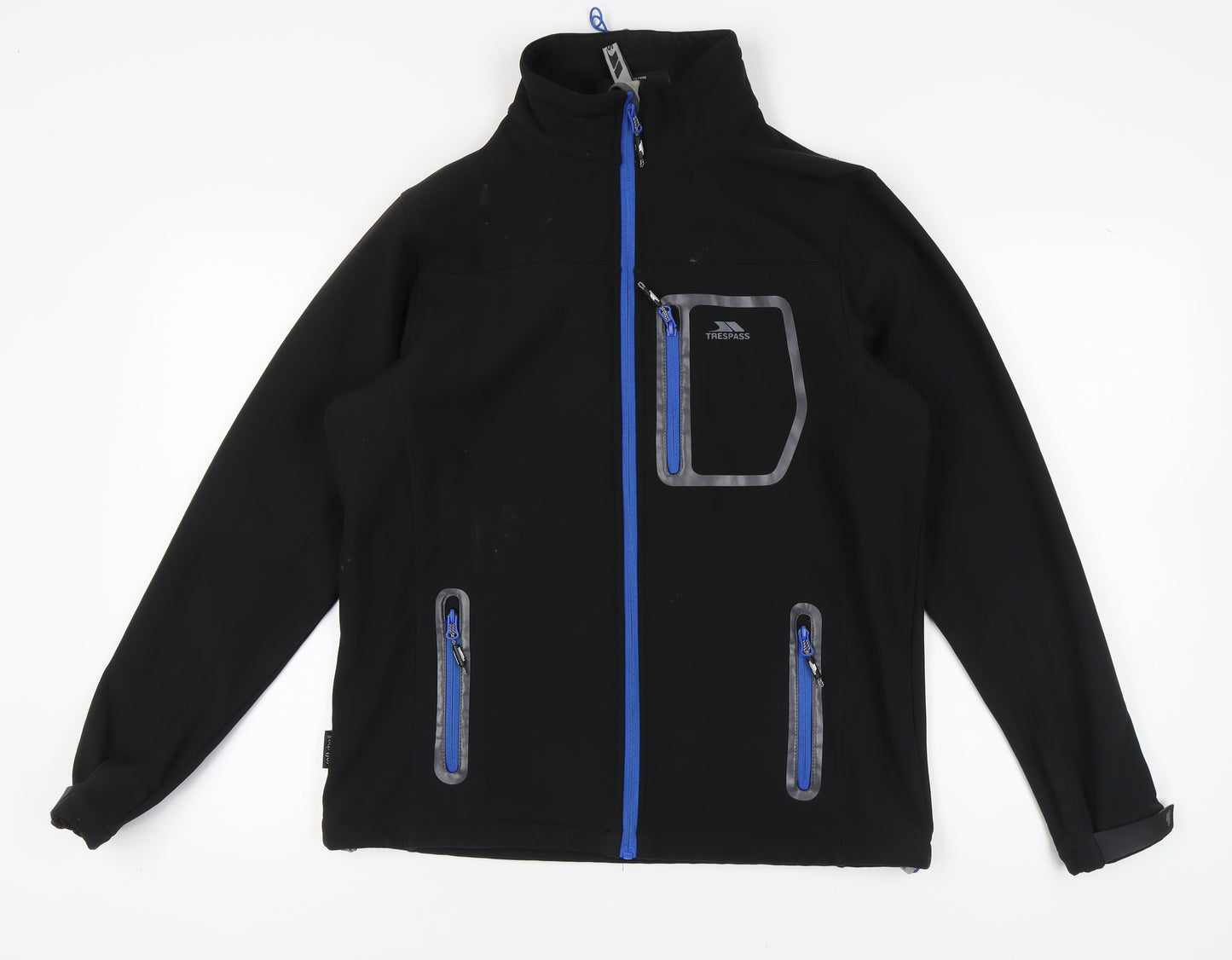 Trespass Men's Black Soft Shell Jacket, Size S, Casual Hiking