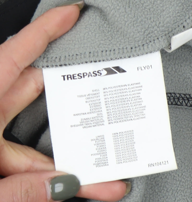 Trespass Men's Black Soft Shell Jacket, Size S, Casual Hiking