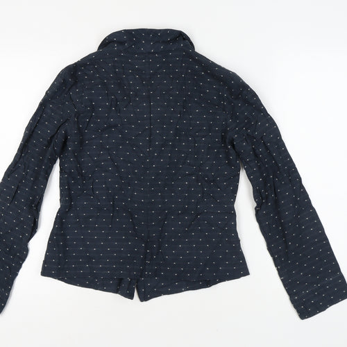 Seasalt Women's Blue Spotted Blazer, Size 10