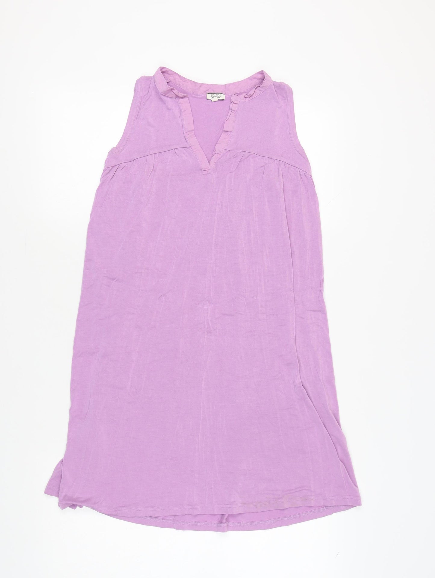 Noa Noa Women's Purple Sleeveless Viscose Dress XS