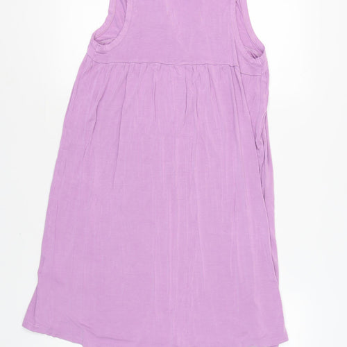 Noa Noa Women's Purple Sleeveless Viscose Dress XS