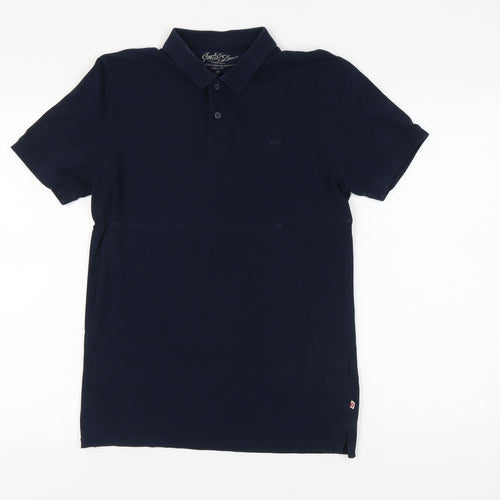Jack & Jones Men's Blue Polo Shirt Size M