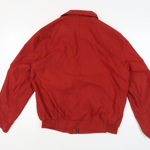 Pierre Cardin Men’s Red Mid-Length Basic Jacket M