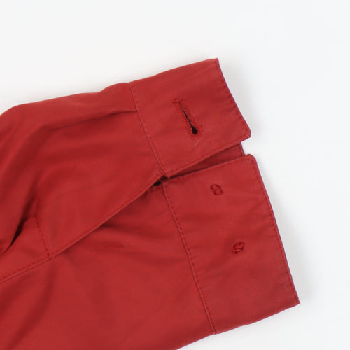 Pierre Cardin Men’s Red Mid-Length Basic Jacket M