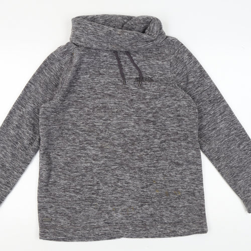 Regatta Women's Grey Cowl Neck Sweatshirt Size 12