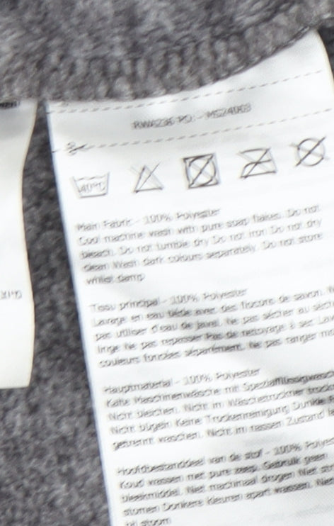 Regatta Women's Grey Cowl Neck Sweatshirt Size 12