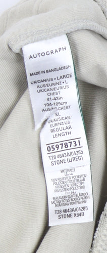 Marks and Spencer Men's Beige Puffer Waistcoat, Size L