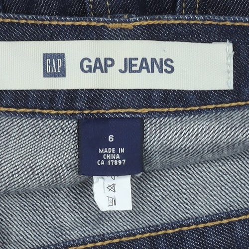 GAP Women's Blue Denim Pencil Skirt Size 6