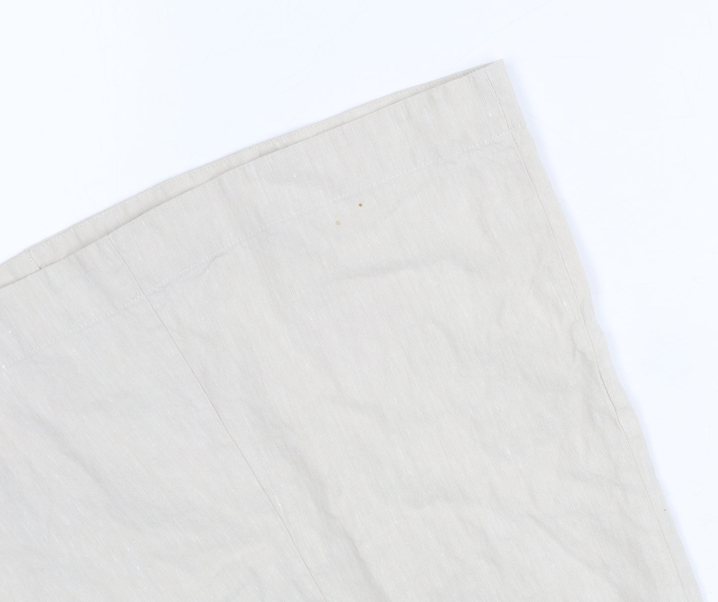 Hobbs Women Beige Sleeveless Collared Dress Size 10