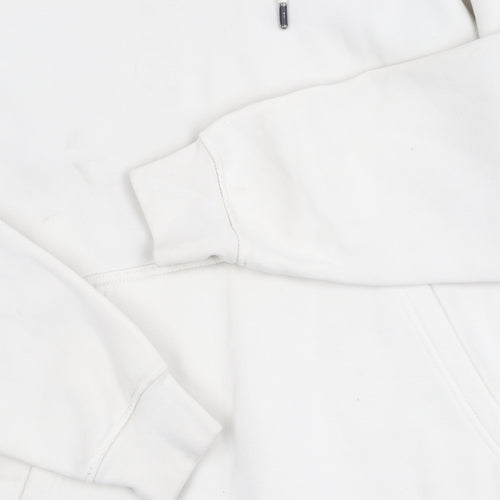 NICCE Men's Beige XS Pullover Hoodie with Logo